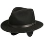 Chapéu de Lã com Abas Auriculares Dest by Stetson preto