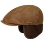 Boné Plano com Abas Auriculares Pigskin by Stetson conhaque