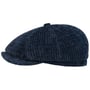 Boné Plano Hatteras Corduroy Jersey by Stetson azul marinho
