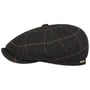 Boné Plano Hatteras Toscana Wool by Stetson castanho - preto