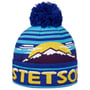 Beanie Snowy Mountains Freestyle by Stetson azul - amarelo