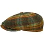Boné Plano Hatteras Shetland Plaid by Stetson azeitona