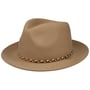 Chapéu de Lã Willmount Fedora by Stetson bege