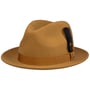 Chapéu Lormont LiteFelt Fedora by JJ Hats mostarda