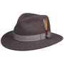 Chapéu Perrick LiteFelt Traveller by JJ Hats cinzento