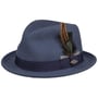 Chapéu Jorland LiteFelt Player by JJ Hats azul