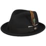 Chapéu Jorland LiteFelt Player by JJ Hats preto