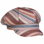 Boné Newsboy Anja Multicolour Stripes by Mayser castanho