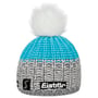 Gorro Focus Lux Crystal Skipool by Eisbär azul - cinzento