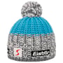 Gorro com Pompom Refocus Skipool by Eisbär azul - cinzento