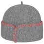 Gorro de Lã Fresada Contrast Stitch by bedacht cinzento