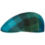 Boné Plano John Hanly Wool Check by Lierys azul - verde