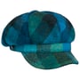 Boné Newsboy John Hanly Wool Check by Lierys azul - verde