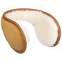 Aquecedores de Orelha Lambswool by Seeberger camel