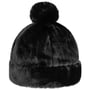Gorro com Pompom Fake Fur by Seeberger preto