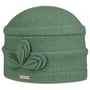 Gorro de lã Fresada Classic Uni by Seeberger verde