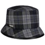 Chapéu de Pesca Check Bucket by Seeberger azul - cinzento