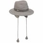 Chapéu Fedora com Abas Auriculares by Seeberger cinzento