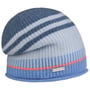 Gorro de Caxemira Stripe Headsock by Seeberger azul