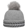 Gorro de Lã Fresada Kenama by Seeberger cinzento