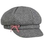 Boné Newsboy Marieke Herringbone by Lierys cinzento