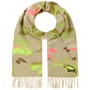 Cachecol Feminino Cashmink Colour Flowers by Fraas bege