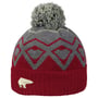Gorro com Pompom Ziggy by Eisbär vermelho