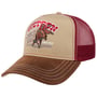 Boné Camionista Rodeo Days by Stetson bege - vermelho