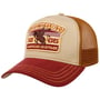 Boné Camionista Heritage Rodeo by Stetson bege - vermelho