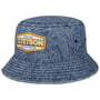 Chapéu de Algodão Paisley Logo Bucket by Stetson azul