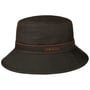 Chapéu Avasun Waxed Cotton Bucket by Stetson castanho escuro