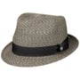 Chapéu de Tecido Meliott Trilby by Lierys preto - branco