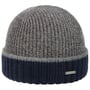 Gorro de Lã Contrast Edge by bugatti cinzento - azul
