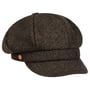 Boné Newsboy Cia Classic Herringbone by Mayser castanho escuro