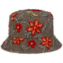 Chapéu de Lã Flower Bucket by Gebeana taupe