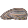 Boné Plano de Linho Sacota Driver by Stetson azul - bege
