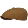 Boné Plano Hatteras Waxed Contrast by Stetson castanho