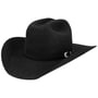 Chapéu de Lã Uni Cattleman Western by JJ Hats preto