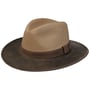 Chapéu de Algodão Twotone Anti UV by Stetson bege - castanho
