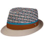 Chapéu de Tecido Benita Trilby by Lierys bege - azul