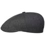Boné Plano Harridge Silk by Stetson cinzento - preto