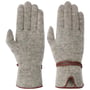 Luvas de Malha Maddy by Pearlwood castanho claro