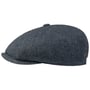 Boné Plano Benston Wool by JJ Hats azul marinho