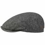 Boné Plano Aysgarth Wool Driver by JJ Hats cinzento - manchado