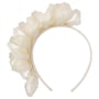 Fascinador Vinalea Sinamay by Seeberger branco creme