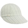 Viseira Malea Stripes by Seeberger verde claro