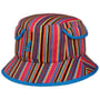 Chapéu Multi Color Stripe Bucket by Kangol cores mistas