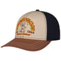 Boné Snapback Est. 1865 by Stetson castanho - azul