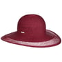 Chapéu Floppy Sinamay Edge by Seeberger bordeaux
