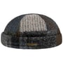 Gorro Docker Viscott Patchwork by Stetson castanho - azul
